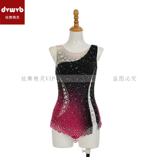 T146 艺术体操服健美竞技比赛技巧服现代舞表演服定制儿童成人女款