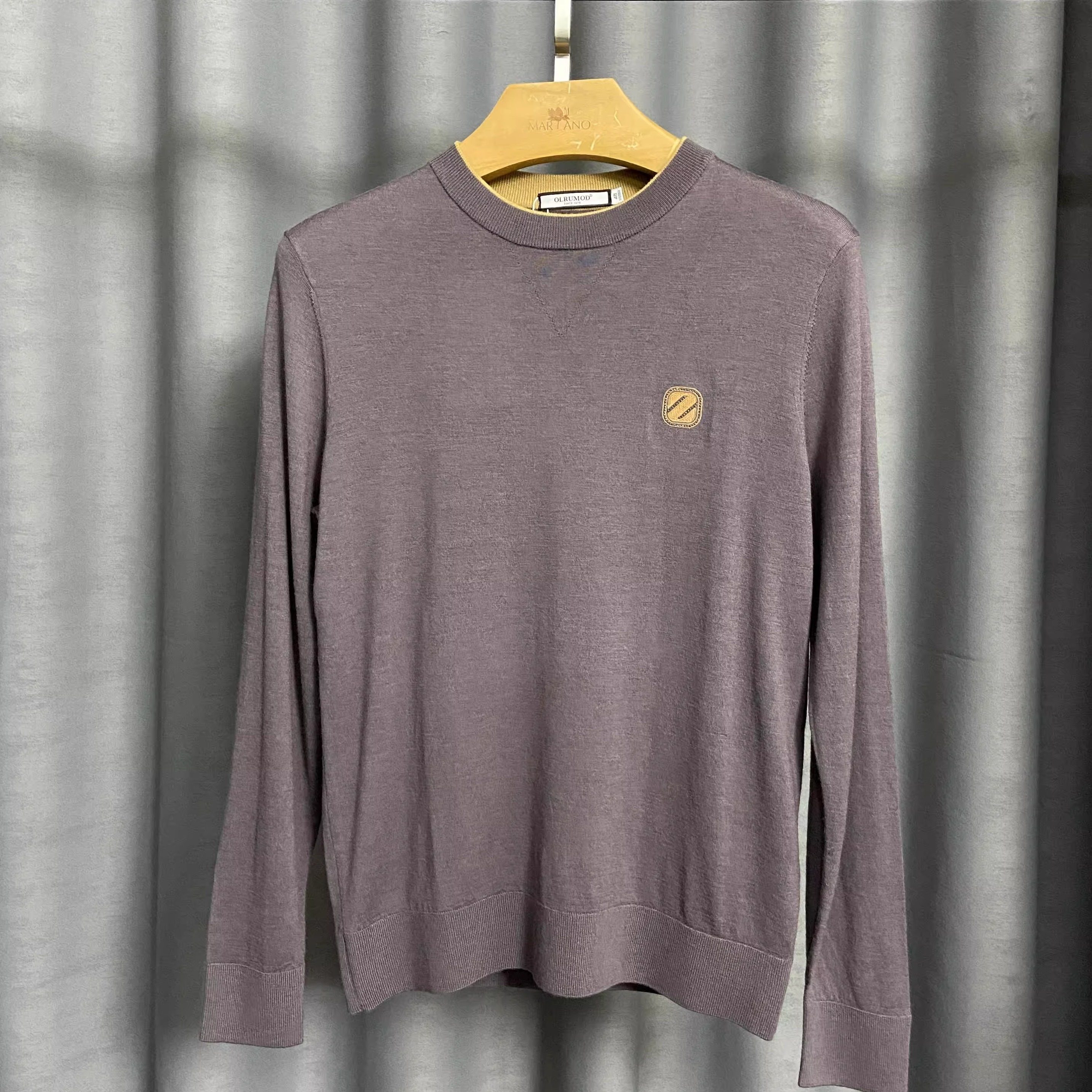 男士纯羊毛衫 精纺 薄款 细腻亲肤 不起球 可机洗 年轻100%针织衫