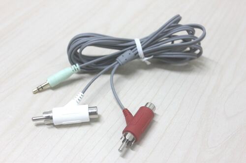 乌龟海岸Turtle Beach 3.5mm转2RCA 公/母RCA立体声音频线2米
