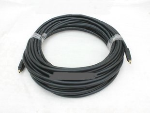 美国怪兽FireLink Ultra-High镀金1394线4-4针DV采集线12.19米