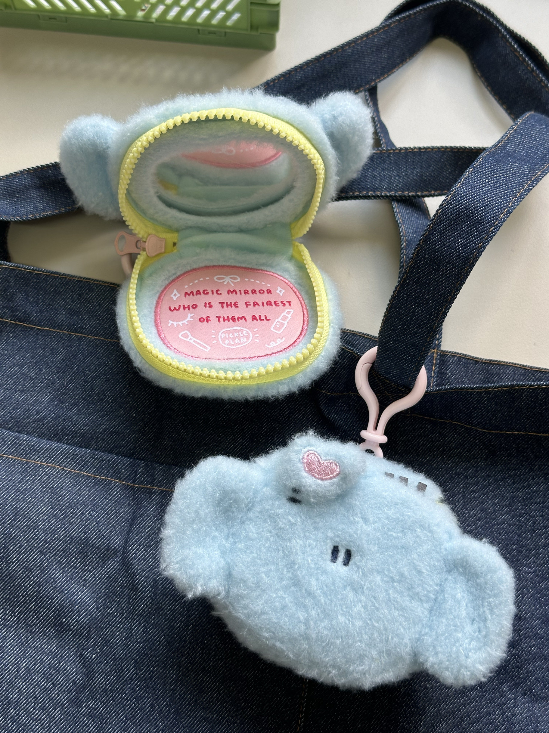 cocomero｜2.0版小象便携随身镜挂件零钱包可爱少女礼物镜子挂饰