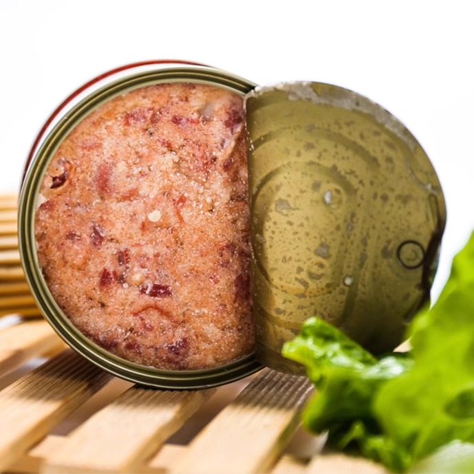 罐头长城金标牛肉出口用料包邮