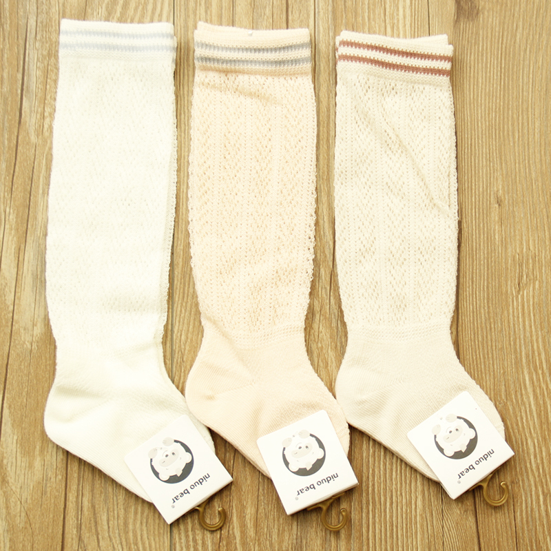 尼多熊网眼全棉学生婴儿防蚊袜