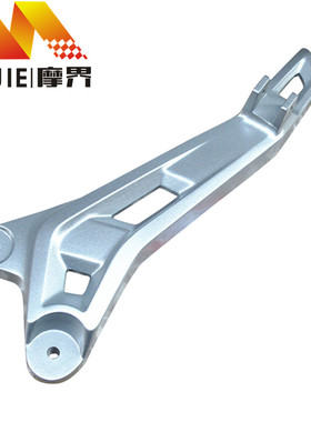 摩托车配件适用铃木悦帅GD110后搁脚架盖后左右搁脚支架三角板