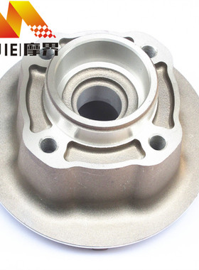 适用豪爵银豹HJ125-7A7C7D7F7E后链轮安装毂链轮座毂盖