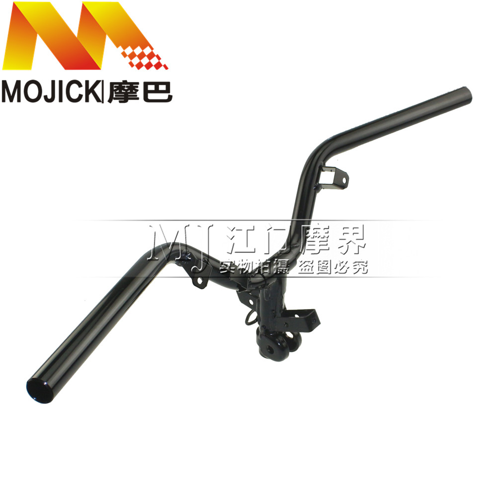 适用铃木新海王星UA125T/UA125T-A手把管方向把车把管龙头方向柱