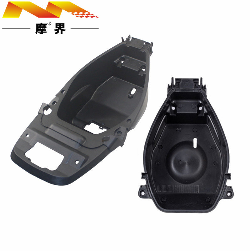 适用豪爵悦星HJ125T-9/9A/9C/9D踏板车原装座桶坐垫箱头盔箱坐桶