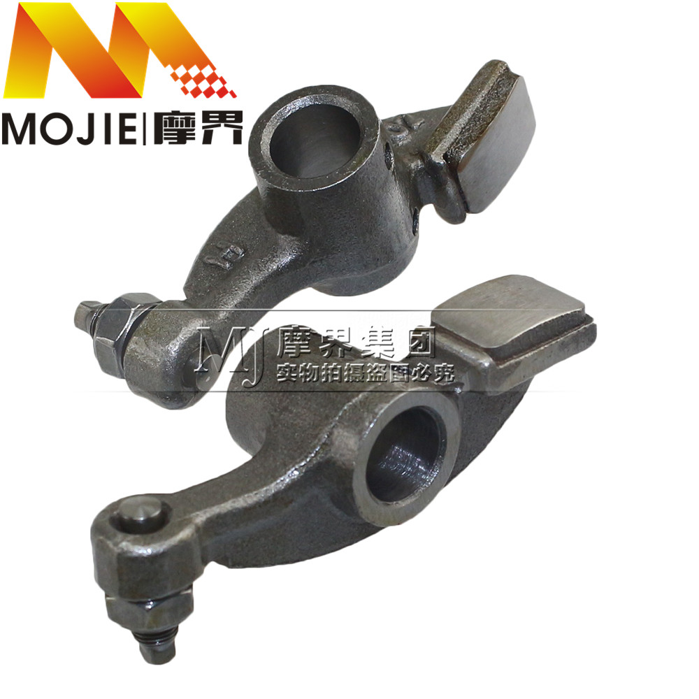 踏板车配件适用豪爵宇钻HJ125T-10/10A气门摇臂 气阀凸轮摇臂