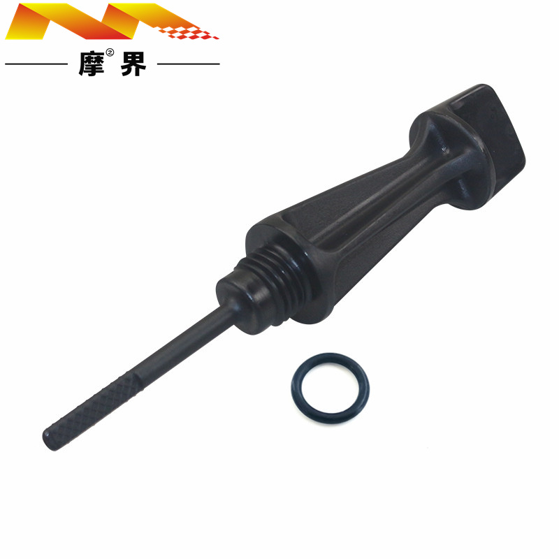 适用豪爵国四宇钻/鹰钻HJ125T-10H/10K原装机油尺机油孔盖油标尺