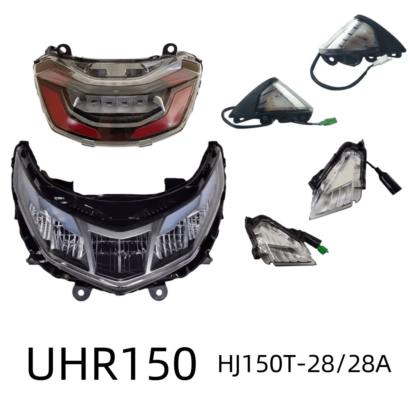 豪爵UHR150原装大灯总成