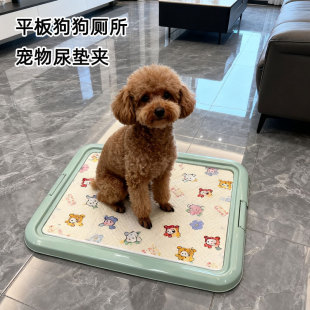 Mpets狗厕所小型犬小狗不湿脚防踩屎狗狗厕所大型犬大号板厕所盆