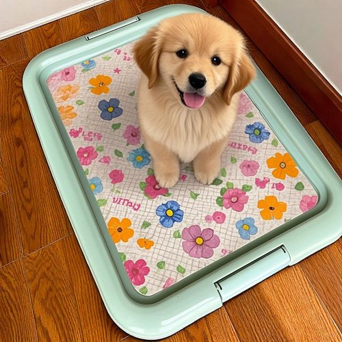 狗狗尿垫夹狗厕所小型犬狗狗尿盆中型犬宠物便盆平板网格狗屎尿盆