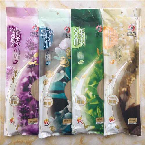 台湾富山檀香 花香型熏香39.5cm薰衣草 茉莉花 桂花 綠茶香薰香道