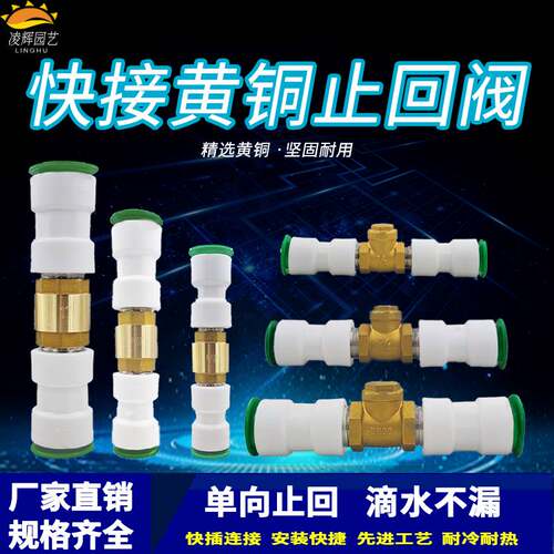止回阀ppr快接止回阀20快装快接