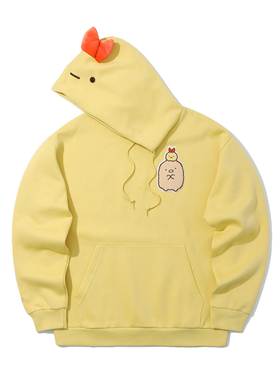 CHOCOOLATE|角落小伙伴联乘情侣连帽卫衣女可爱炸虾尾造型3440U