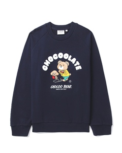 CHOCOOLATE女装圆领卫衣2025春季新品青春可爱少女风3618