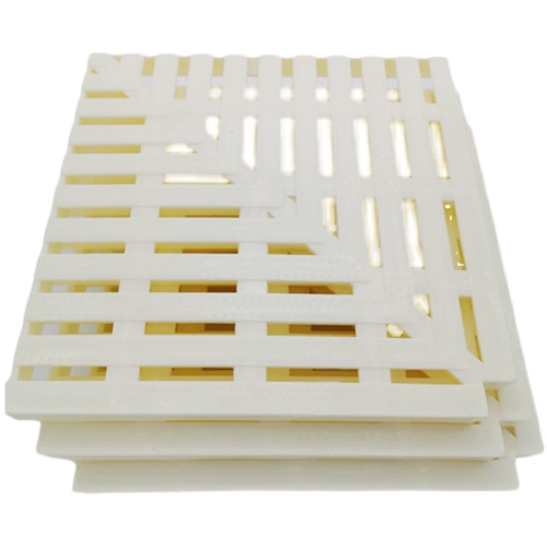 Бассейн для бассейна в пруду дренаж канавки для решетки решетки угловой угол угла угла канализации