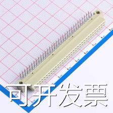 9001-34641C00A 板对板连接器 PIN：64 间距2.54mm 母 弯插