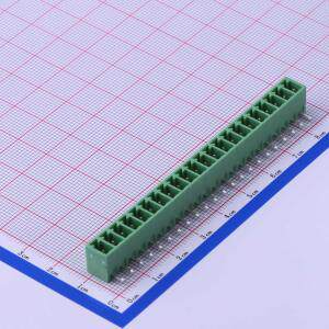 DB2ERC-3.81-22P-GN 插拔式接线端子 板端/插座-闭口 1x22P 3.81m