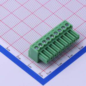 KF2EDGK-3.5-9P 插拔式接线端子 插头 1x9P 3.5mm 排数:1 每排P数