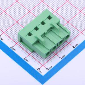 JL2EDGB-50804G01 插拔式接线端子 1x4P 5.08mm 排数:1 每排P数:4