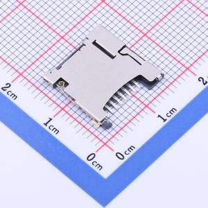 XKTF-1251-1 SD卡连接器自弹式 MicroSD卡(TF卡)卡座原装现货