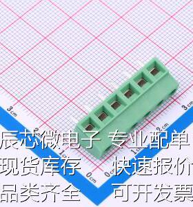1729160 螺钉式接线端子 5.08mm 排数:1 每排P数:6 直针原装现货