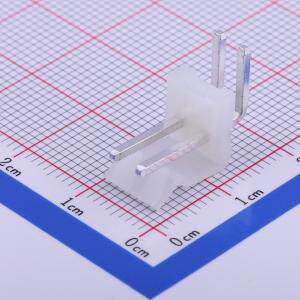 CH3.96-2A高弯 线对板/线对线连接器 系列:CH 3.96mm 1x2P 原装现