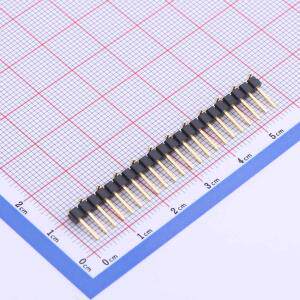 X6511WVS-22H-C60D48R2 排针 间距:2.54mm 1x22P 立贴 方针 原装