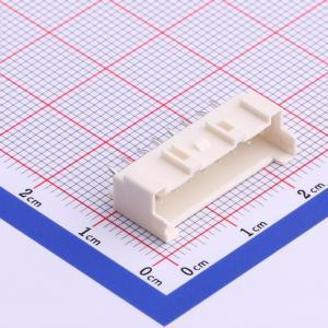 HX25066-8B 线对板/线对线连接器 2.5mm 1x8P 直插 立式定位插座