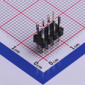 PZ254V-12-8P 排针 2.54mm 2x4P 直插 方针 原装现货