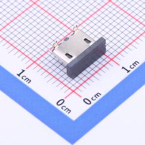 USB-MR-D-050 USB连接器 Micro-B 母座 立贴 原装现货