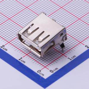 KH-AF90DIP-112 USB连接器 Type-A 母座 弯插 内扣型 原装现货