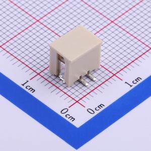 HX20007-2AB 线对板/线对线连接器 PH 2mm 1x2P 立贴 母座 原装现