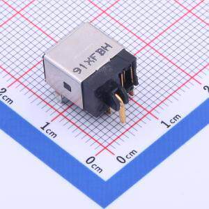 JPD841-N3224-7H AC/DC电源连接器 DC电源插座 内径:2.5mm 外径:5