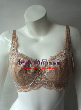爆款古今文胸08313全罩杯薄款蕾丝胸罩有加大码 CDE杯大胸显小穿