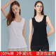 三枪纯棉背心女式 背心舒肤棉螺纹弹力女背心全棉内衣30822A0 新款