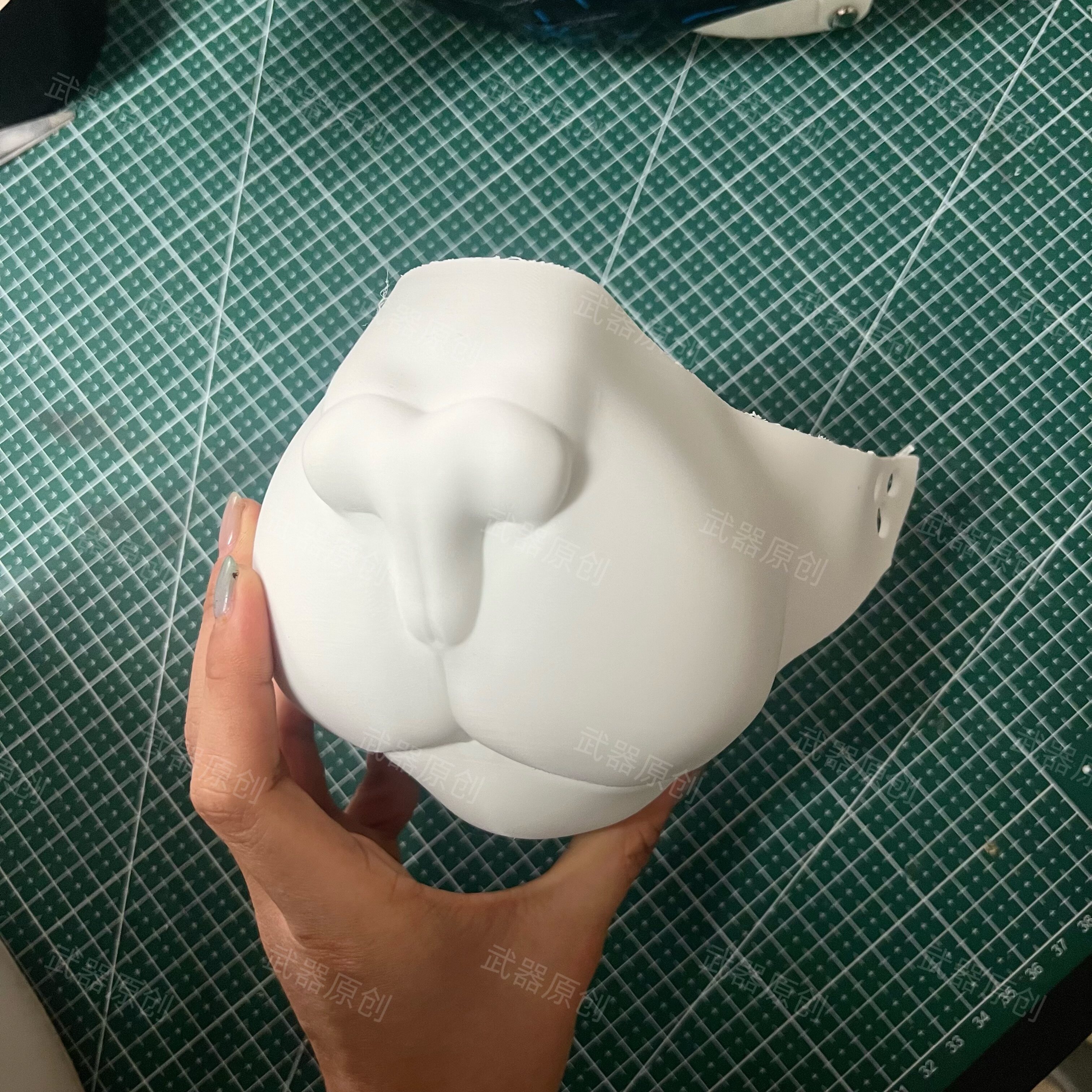 新款半面具款兽头口罩式猫科上毛底壳半兽装材料cosplay道具现货,模玩/动漫/周边/娃圈三坑/桌游,furry福瑞/兽装,淘宝优惠券,粉丝福利购,淘宝优惠卷