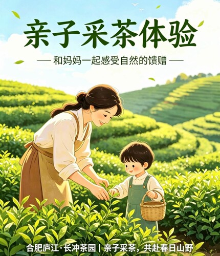 【春季采茶】采摘茶叶（个人票）农家采摘活动【童年好时光】