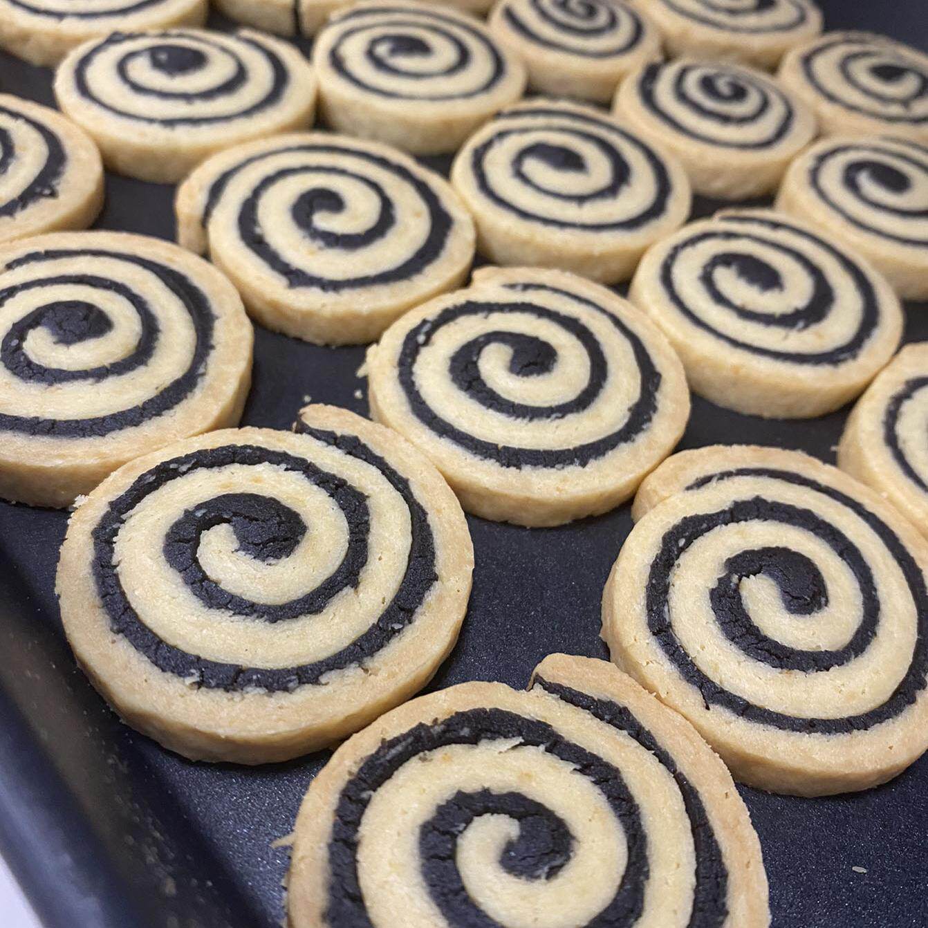 手工现做芝麻饼干卷点心零食酥脆好吃220克