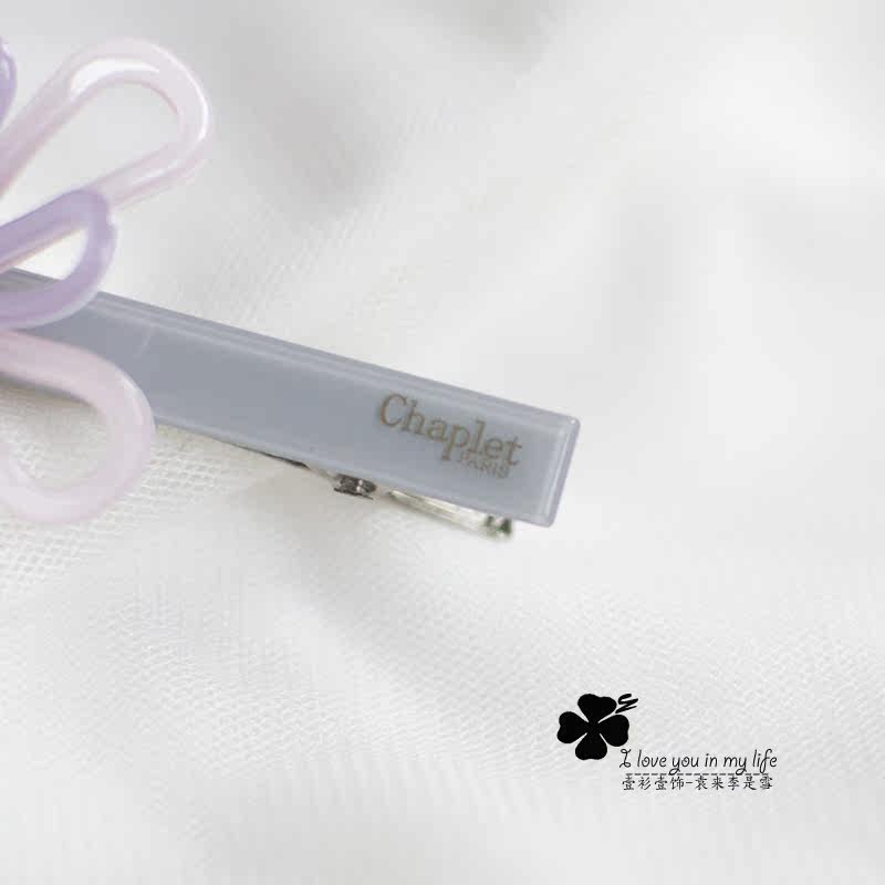 Accessoire cheveux en plexiglas - Ref 1202319 Image 4