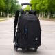 9年级男儿童初高中大容量背包爬楼 防水中小学生拉杆书包5