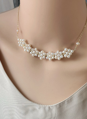 小安定制2025新款项链女小众设计感高级轻奢气质百搭锁骨链