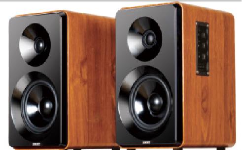 SAHPR  夏普A7有源2.0音箱K歌音响送两只手持无线麦克风