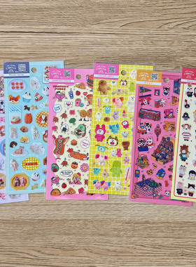 现货日本Frontier Creators Circus人气作者联名系列PET贴纸