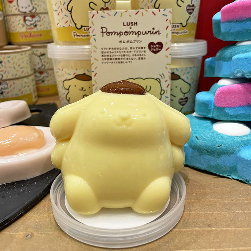现货LUSH联名三丽鸥布丁狗果冻沐浴啫喱沐浴露210g