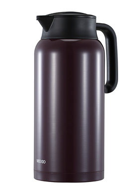 名到MIODO 大容量304不锈钢真空保温壶家用热水瓶MD-RKH2.0   2L