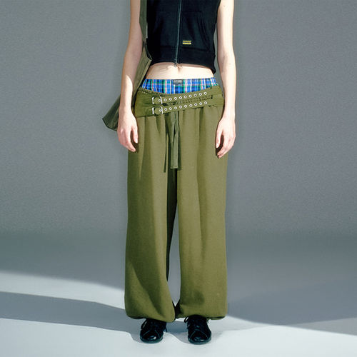 【现货】VACANT Archive 26SS 春夏新款工装束脚裤 DOUBLEBOO