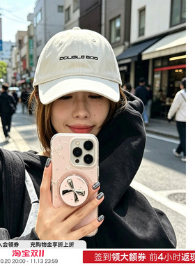 DB 经典款LOGO刺绣四色棒球帽鸭舌帽遮阳帽子 DOUBLE BOO 买手店
