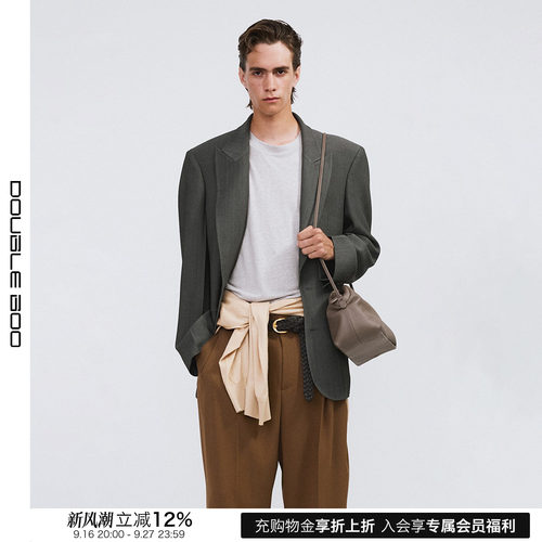 【现货】RECTO 26PS 新款OVERSIZED老爹夹克外套 DOUBLEBOO
